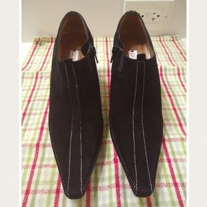 Donald J Pliner Suede Booties